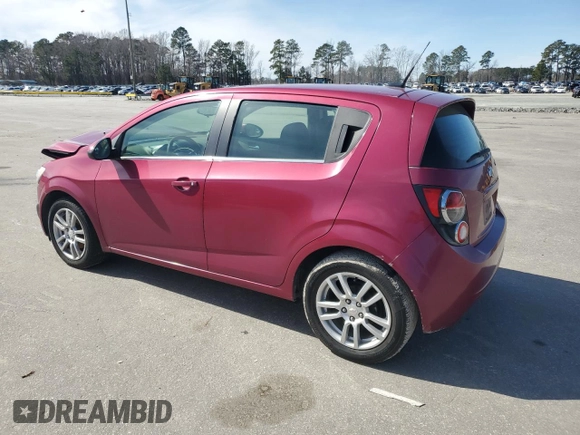 2014 Chevrolet Sonic LT with VIN 1G1JC6SB7E4120416, listed as a Copart auction lot 45308955 with 92,472 mi miles and Salvage Title. Bid and sale history available at carsss.com. Image 2.