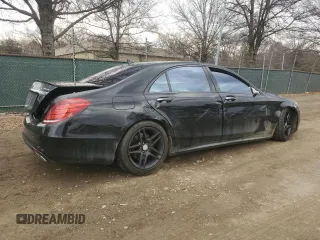 2017 Mercedes-Benz S 550 with VIN WDDUG8FB8HA314995, listed as a Copart auction lot 47181875 with 66,830 mi miles and Salvage Title. Bid and sale history available at carsss.com. Image 3.