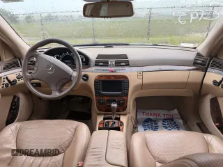 2005 Mercedes-Benz S 55 AMG z VIN WDBNG74J05A453371, wystawiony jako Copart lot #60742615 z przebiegiem 123 619 mil mil oraz Czysty tytuł • Clean title. Historia ofert i sprzedaży dostępna na DreamBid. Obrazek 9.