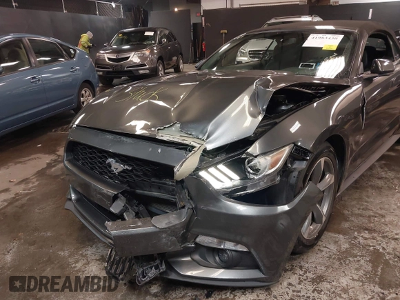 2017 Ford Mustang V6 with VIN 1FATP8EM5H5238210, listed as a IAAI auction lot 41983430 with 18,792 mi miles and . Bid and sale history available at carsss.com. Image 6.