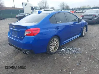 2017 Subaru WRX Limited with VIN JF1VA1L65H9838742, listed as a IAAI auction lot 41950947 with 110,281 mi miles. Bid and sale history available at carsss.com. Image 4.