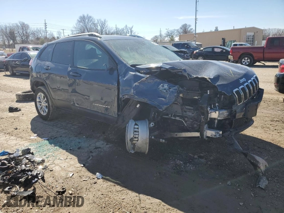 2021 Jeep Cherokee Latitude with VIN 1C4PJMCB7MD209248, listed as a Copart auction lot 47877225 with 20,803 mi miles and Salvage title. Bid and sale history available at DreamBid. Image 4.