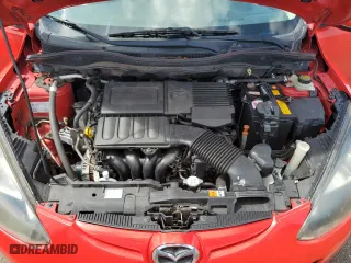 2012 Mazda Mazda2 Sport with VIN JM1DE1KY8C0141074, listed as a Copart auction lot 62145534 with 116,998 mi miles and Salvage Title. Bid and sale history available at carsss.com. Image 11.
