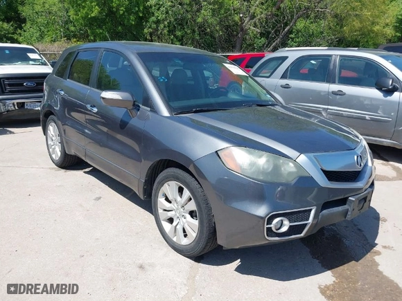 2010 Acura RDX Tech Pkg with VIN 5J8TB1H51AA007615, listed as a IAAI auction lot 41978125 with 165,492 mi miles. Bid and sale history available at carsss.com. Image 1.