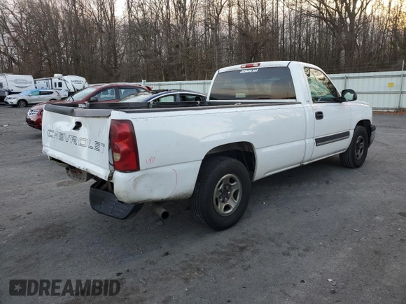 2003 Chevrolet Silverado 1500 with VIN 1GCEC14V83Z253382, listed as a Copart auction lot 84994344 with Not Provided miles and Salvage Title. Bid and sale history available at carsss.com. Image 3.