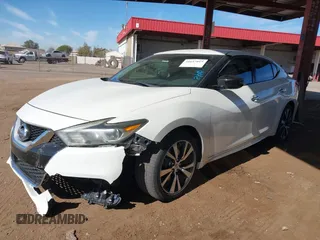 2016 Nissan Maxima SV with VIN 1N4AA6AP3GC388713, listed as a IAAI auction lot 41657915 with 83,589 mi miles and . Bid and sale history available at DreamBid. Image 17.