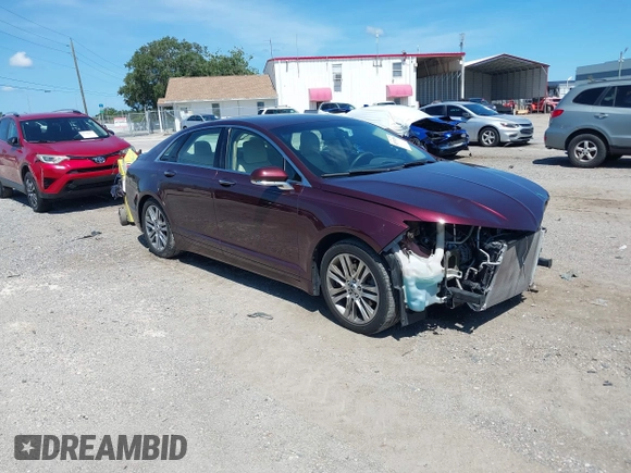 2013 Lincoln MKZ z VIN 3LN6L2GKXDR824996, wystawiony jako IAAI lot #42574204 z przebiegiem 81 370 mil mil oraz . Historia ofert i sprzedaży dostępna na DreamBid. Obrazek 1.