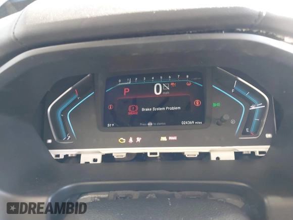 2019 Honda Odyssey LX with VIN 5FNRL6H2XKB124126, listed as a IAAI auction lot 40859906 with 24,369 mi miles and . Bid and sale history available at DreamBid. Image 7.