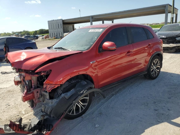 2016 Mitsubishi Outlander ES with VIN JA4AR3AW7GZ051736, listed as a Copart auction lot 57354725 with 150,228 mi miles and Salvage title. Bid and sale history available at DreamBid. Image 1.
