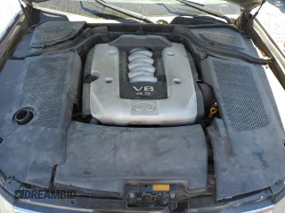 2006 Infiniti M45 Sport with VIN JNKBY01E66M207214, listed as a Copart auction lot 49602975 with 180,120 mi miles and Salvage Title. Bid and sale history available at carsss.com. Image 13.