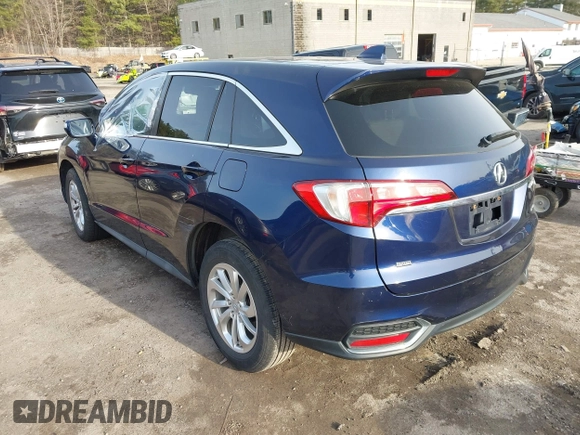 2017 Acura RDX Technology with VIN 5J8TB4H50HL022672, listed as a IAAI auction lot 41932109 with 51,929 mi miles and . Bid and sale history available at DreamBid. Image 3.