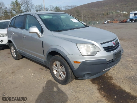 2008 Saturn VUE XE with VIN 3GSCL33P48S500976, listed as a IAAI auction lot 42107636 with 114,135 mi miles. Bid and sale history available at carsss.com. Image 1.