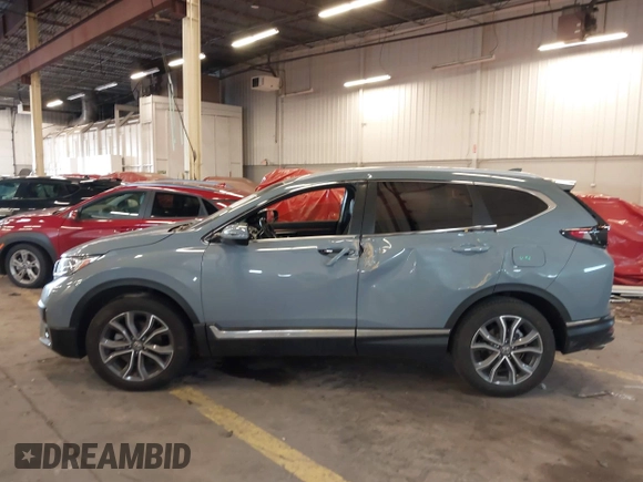 2022 Honda CR-V Touring with VIN 2HKRW2H94NH629730, listed as a IAAI auction lot 41677074 with 34,006 mi miles. Bid and sale history available at carsss.com. Image 14.