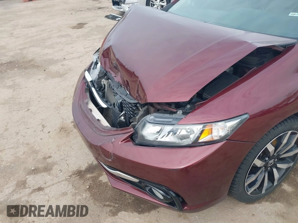 2014 Honda Civic Sedan EX-L with VIN 19XFB2F92EE056896, listed as a IAAI auction lot 41808362 with 88,714 mi miles. Bid and sale history available at carsss.com. Image 6.