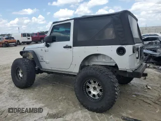 2008 Jeep Wrangler X z VIN 1J4FA24168L549082, wystawiony jako Copart lot #58178805 z przebiegiem 150 606 mil mil oraz Szkoda całkowita • Salvage title. Historia ofert i sprzedaży dostępna na DreamBid. Obrazek 2.