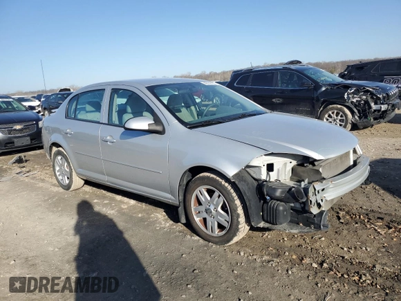 2005 Chevrolet Cobalt LS with VIN 1G1AL52F057505022, listed as a Copart auction lot 48147155 with 106,502 mi miles and Salvage Title. Bid and sale history available at DreamBid. Image 4.