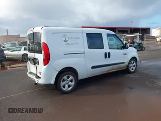 2018 Ram ProMaster City Cargo Van Tradesman SLT with VIN ZFBERFBB2J6K01610, listed as a IAAI auction lot 41446401 with 64,880 mi miles. Bid and sale history available at carsss.com. Image 4.