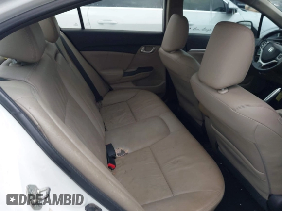 2013 Honda Civic EX-L with VIN 19XFB2F98DE200045, listed as a IAAI auction lot 41975301 with 183,433 mi miles and . Bid and sale history available at DreamBid. Image 8.