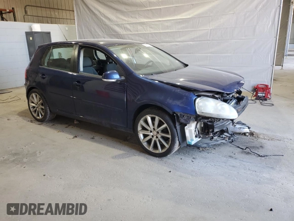 2007 Volkswagen Rabbit with VIN WVWCS71K87W213723, listed as a Copart auction lot 54161525 with 163,836 mi miles and Salvage title. Bid and sale history available at DreamBid. Image 4.