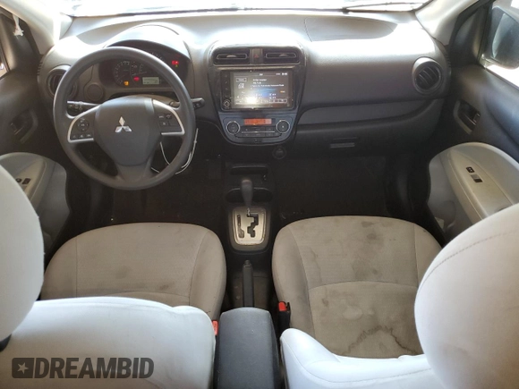 2021 Mitsubishi Mirage ES with VIN ML32FUFJ8MHF05568, listed as a Copart auction lot 51780665 with 80,960 mi miles and Salvage title. Bid and sale history available at DreamBid. Image 8.