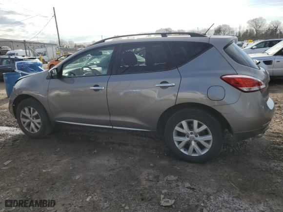 2011 Nissan Murano SV with VIN JN8AZ1MW9BW166679, listed as a Copart auction lot 52554785 with 217,645 mi miles and Salvage Title. Bid and sale history available at carsss.com. Image 2.