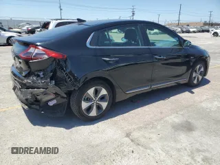 2019 Hyundai Ioniq Limited with VIN KMHC05LH3KU043105, listed as a Copart auction lot 57809855 with 72,647 mi miles and Salvage title. Bid and sale history available at DreamBid. Image 3.