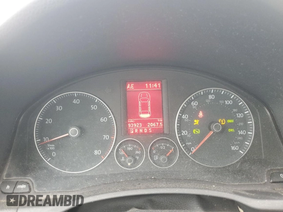 2007 Volkswagen Eos 2.0T with VIN WVWFA71F47V033566, listed as a Copart auction lot 66134234 with 93,923 mi miles and Salvage Title. Bid and sale history available at DreamBid. Image 9.