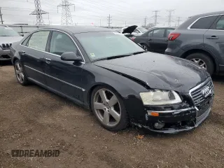 2006 Audi A8 4.2L z VIN WAUML44E86N024612, wystawiony jako Copart lot #82333914 z przebiegiem 141 456 mil mil oraz Szkoda całkowita • Salvage title. Historia ofert i sprzedaży dostępna na DreamBid. Obrazek 4.