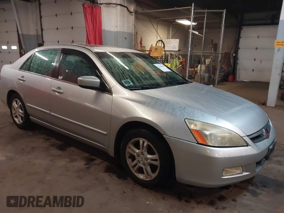 2006 Honda Accord EX-L z VIN 1HGCM56876A095110, wystawiony jako IAAI lot #42182018 z przebiegiem 197 426 mil mil oraz . Historia ofert i sprzedaży dostępna na DreamBid. Obrazek 1.