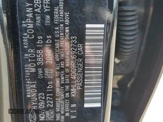 2024 Hyundai Elantra SE с VIN KMHLL4DG9RU692733, выставлен на аукционе Copart как лот 55609275 с пробегом 36 081 миль миль и Списание • Salvage title. История ставок и продаж доступна на DreamBid. Изображение 12.