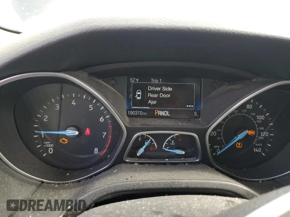 2018 Ford Focus SE with VIN 1FADP3F25JL234289, listed as a Copart auction lot 51906445 with 190,370 mi miles and Clean Title. Bid and sale history available at carsss.com. Image 9.
