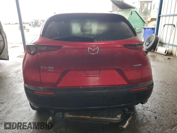 2023 Mazda CX-30 S Premium with VIN 3MVDMBDM0PM527234, listed as a Copart auction lot 43534975 with 77,240 mi miles and Non Repairable. Bid and sale history available at DreamBid. Image 6.