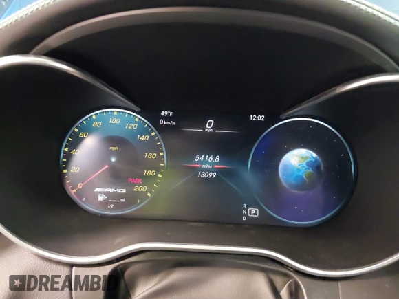 2021 Mercedes-Benz C with VIN W1KWF8HBXMR647994, listed as a IAAI auction lot 41387401 with 13,099 mi miles and . Bid and sale history available at DreamBid. Image 7.