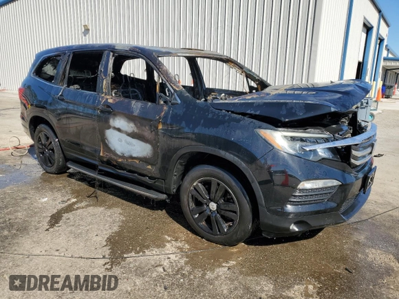 2016 Honda Pilot EX-L with VIN 5FNYF6H51GB016756, listed as a Copart auction lot 47367475 with 0 mi miles and Salvage Title. Bid and sale history available at carsss.com. Image 4.