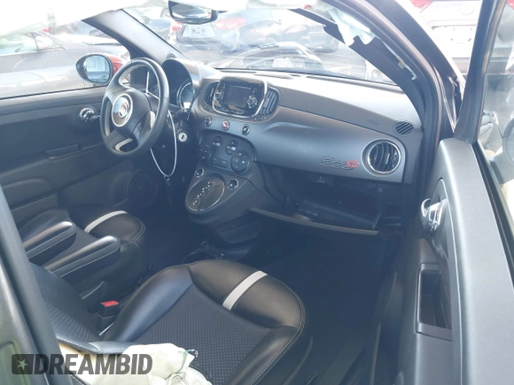 2018 FIAT 500e with VIN 3C3CFFGE7JT377434, listed as a IAAI auction lot 41670411 with 30,593 mi miles. Bid and sale history available at carsss.com. Image 5.