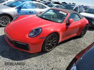 2024 Porsche 911 Carrera with VIN WP0CA2A95RS238446, listed as a Copart auction lot 74348734 with 0 mi miles and Salvage Title. Bid and sale history available at carsss.com. Image 1.