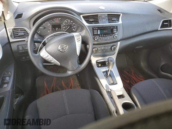 2015 Nissan Sentra SR with VIN 3N1AB7AP7FY270508, listed as a Copart auction lot 54585195 with 93,799 mi miles and Salvage Title. Bid and sale history available at DreamBid. Image 8.