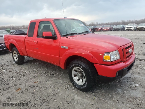 2006 Ford Ranger STX with VIN 1FTYR44U56PA72342, listed as a Copart auction lot 86801554 with 159,479 mi miles and Salvage Title. Bid and sale history available at carsss.com. Image 4.