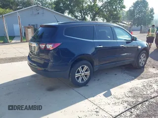 2015 Chevrolet Traverse LT with VIN 1GNKVHKD8FJ385472, listed as a IAAI auction lot 42630555 with 156,648 mi miles and . Bid and sale history available at DreamBid. Image 4.