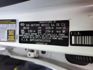 2019 Kia Forte LXS with VIN 3KPF24AD5KE009509, listed as a Copart auction lot 45551615 with 74,466 mi miles and Salvage Title. Bid and sale history available at carsss.com. Image 12.