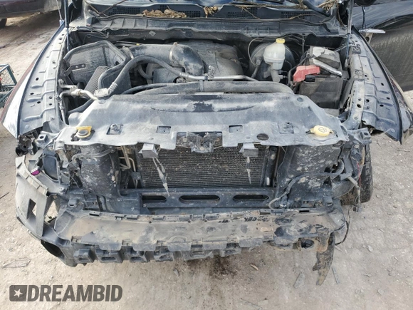 2013 Ram 1500 Express with VIN 1C6RR6FTXDS716567, listed as a Copart auction lot 80536984 with 154,980 mi miles and Salvage title. Bid and sale history available at DreamBid. Image 12.