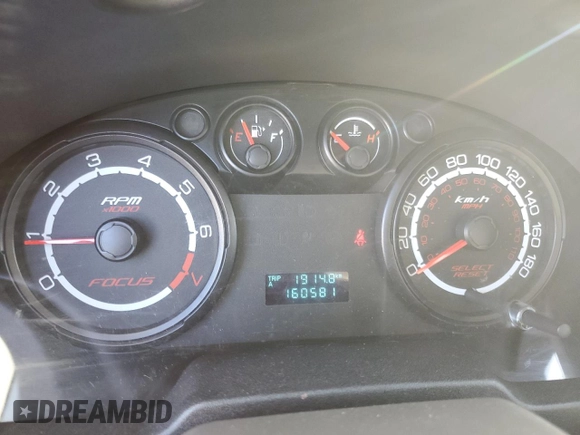 2009 Ford Focus S with VIN 1FAHP34N09W204139, listed as a Copart auction lot 46579535 with 160,581 mi miles and Salvage Title. Bid and sale history available at carsss.com. Image 9.