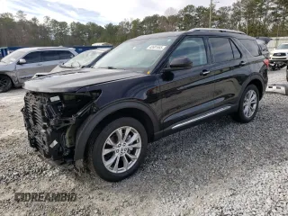 2024 Ford Explorer Limited with VIN 1FMSK8FH2RGA30289, listed as a Copart auction lot 42601865 with 22,613 mi miles and Salvage Title. Bid and sale history available at carsss.com. Image 1.