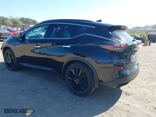 2023 Nissan Murano SV with VIN 5N1AZ2BJ6PC127626, listed as a IAAI auction lot 41895775 with 48,884 mi miles. Bid and sale history available at carsss.com. Image 3.