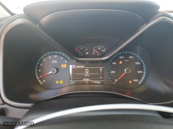 2017 Chevrolet Colorado 2WD LT with VIN 1GCGSCEN2H1108060, listed as a Copart auction lot 52150135 with 49,156 mi miles and Salvage Title. Bid and sale history available at carsss.com. Image 9.