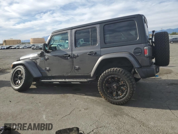 2024 Jeep Wrangler Sport S with VIN 1C4RJXN69RW147521, listed as a Copart auction lot 47298575 with 55,477 mi miles and Salvage Title. Bid and sale history available at DreamBid. Image 2.