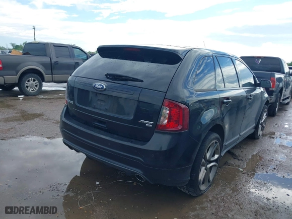 2013 Ford Edge Sport with VIN 2FMDK4AK4DBC56743, listed as a IAAI auction lot 41907486 with 194,824 mi miles. Bid and sale history available at carsss.com. Image 4.