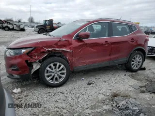 2022 Nissan Rogue Sport SV with VIN JN1BJ1BW1NW489724, listed as a Copart auction lot 42251485 with 20,283 mi miles and Salvage Title. Bid and sale history available at carsss.com. Image 1.