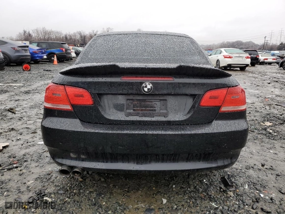 2008 BMW 3 Series 328i with VIN WBAWL13568PX20028, listed as a Copart auction lot 44170885 with 117,253 mi miles and Salvage Title. Bid and sale history available at carsss.com. Image 6.