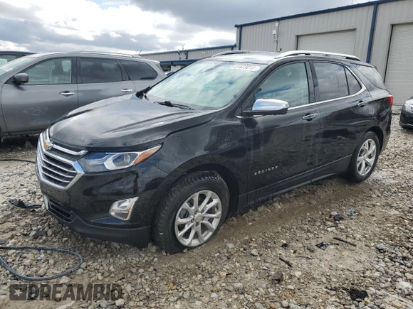 2019 Chevrolet Equinox Premier with VIN 3GNAXXEV8KL203180, listed as a Copart auction lot 51623015 with 69,320 mi miles and Clean Title. Bid and sale history available at DreamBid. Image 1.
